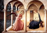 The Annunciation by Italian artist Beato Angelico